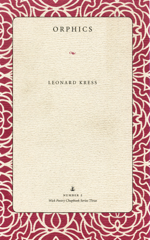 Cover image for book Orphics