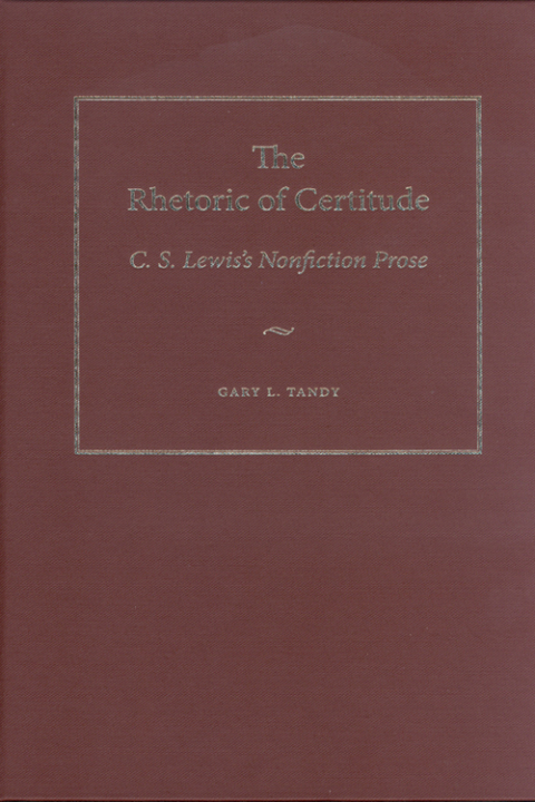 Cover image for book The Rhetoric of Certitude