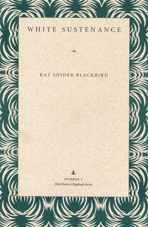 Cover image for book White Sustenance