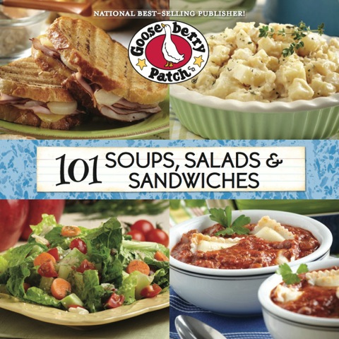 Cover image for book 101 Soups, Salads & Sandwiches