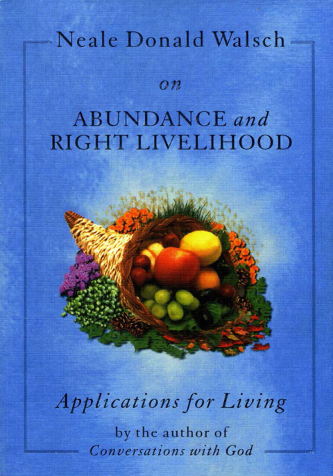 Cover image for book Neale Donald Walsch on Abundance and Right Livelihood