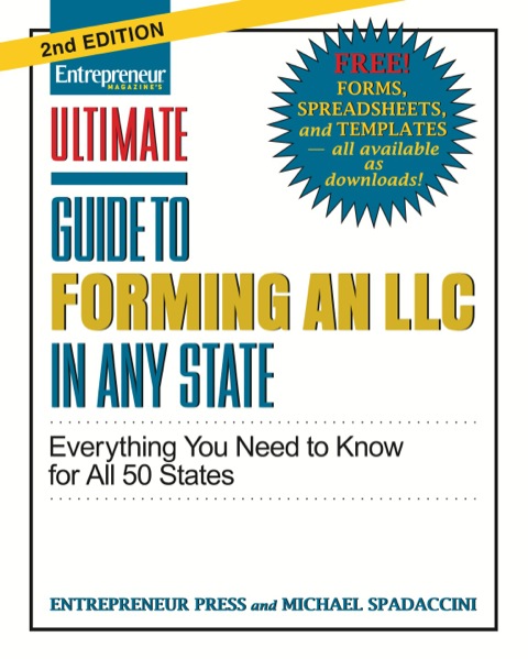 Cover image for book Ultimate Guide to Forming an LLC In Any State