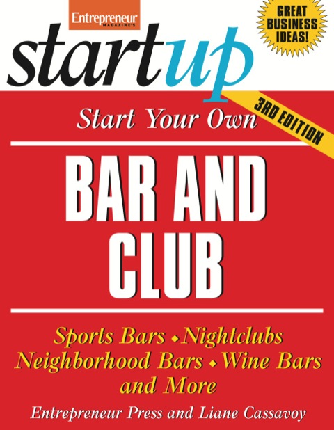 Cover image for book Start Your Own Bar and Club