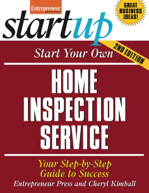 Cover image for book Start Your Own Home Inspection Service