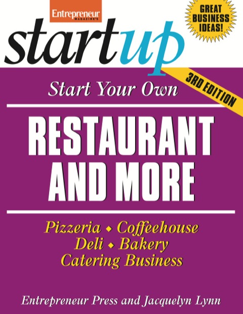 Cover image for book Start Your Own Restaurant and More