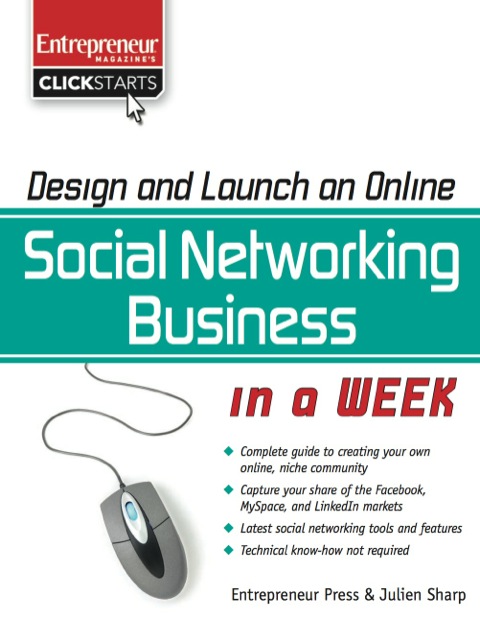 Cover image for book Design and Launch an Online Social Networking Business in a Week