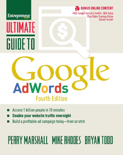 Cover image for book Ultimate Guide to Google AdWords: How to Access 100 Million People in 10 Minutes