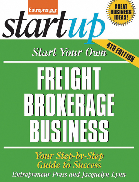 Cover image for book Start Your Own Freight Brokerage Business