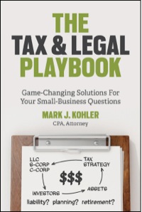 Cover image: The Tax and Legal Playbook 9781599185613