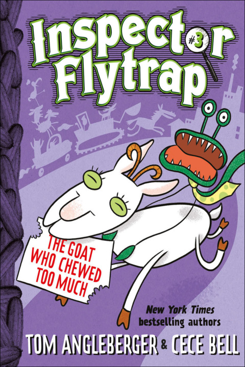 Cover image for book Inspector Flytrap in the Goat Who Chewed Too Much (Book #3)