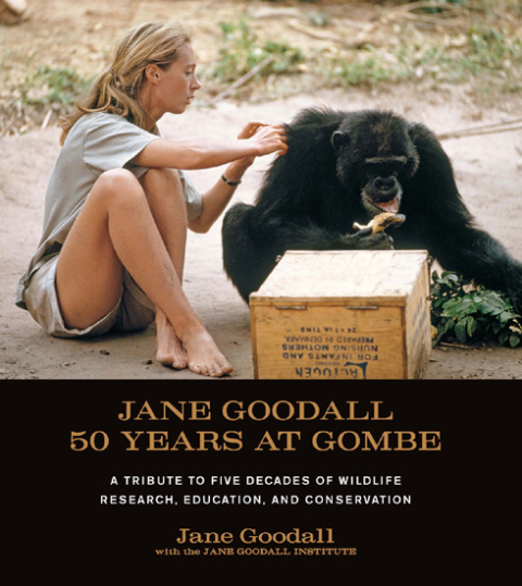 Cover image for book Jane Goodall: 50 Years at Gombe