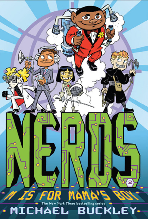Cover image for book M is for Mama's Boy (NERDS Book Two)