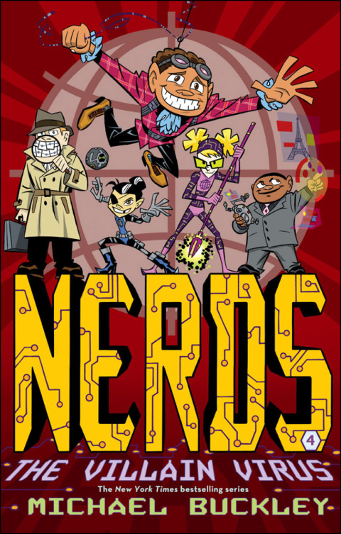 Cover image for book The Villain Virus (NERDS Book Four)