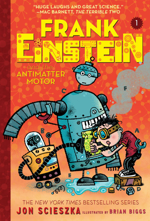 Cover image for book Frank Einstein and the Antimatter Motor (Frank Einstein series #1)