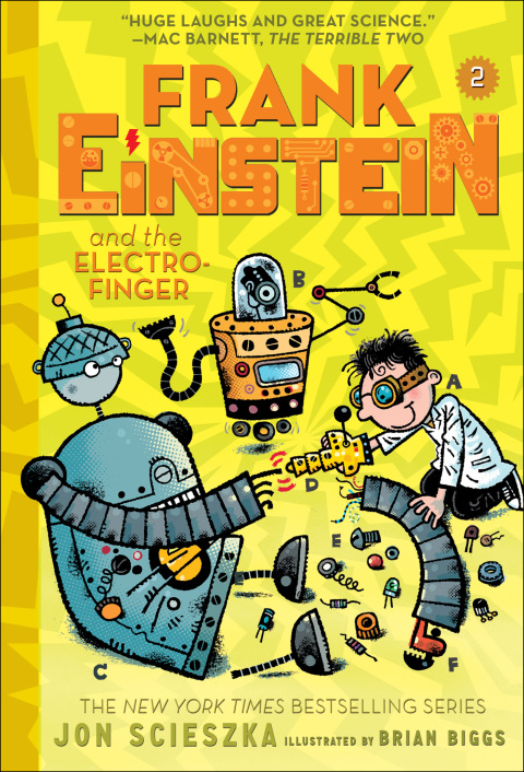 Cover image for book Frank Einstein and the Electro-Finger (Frank Einstein series #2)