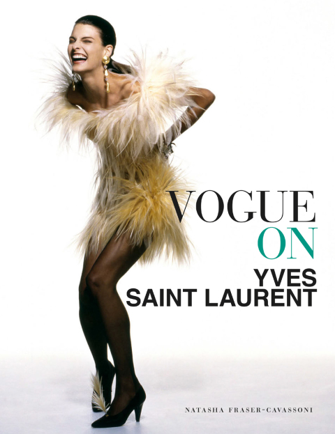 Cover image for book Vogue on Yves Saint Laurent