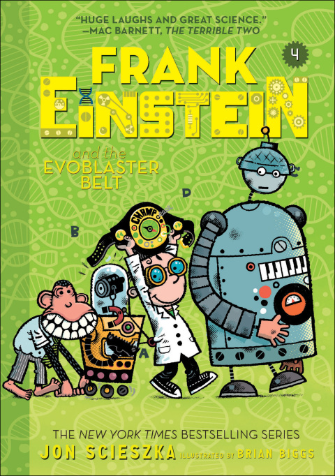 Cover image for book Frank Einstein and the EvoBlaster Belt (Frank Einstein series #4)