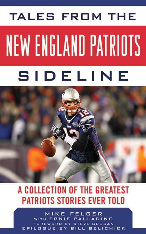 Cover image for book Tales from the New England Patriots Sideline