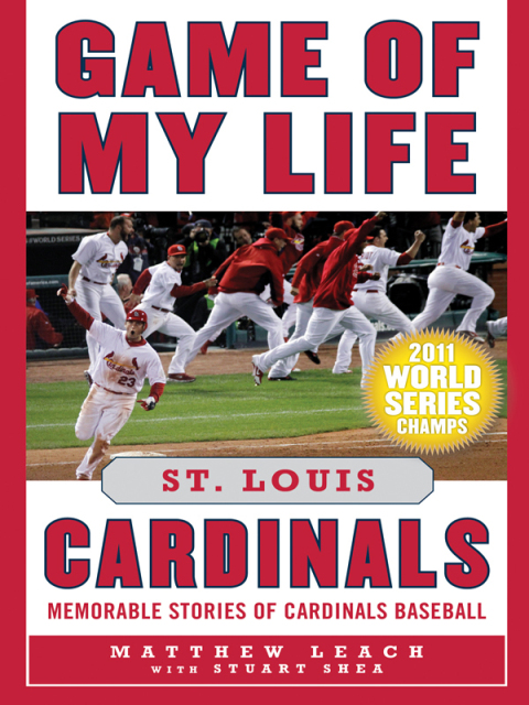 Cover image for book Game of My Life St. Louis Cardinals