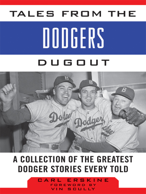 Cover image for book Tales from the Dodgers Dugout