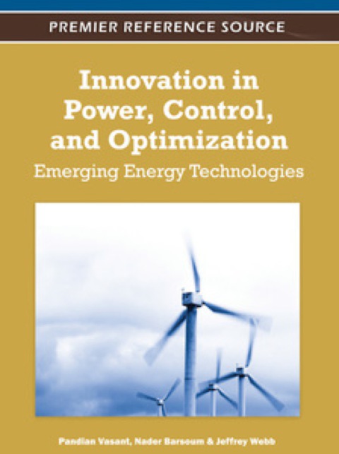 Cover image for book Innovation in Power, Control, and Optimization: Emerging Energy Technologies