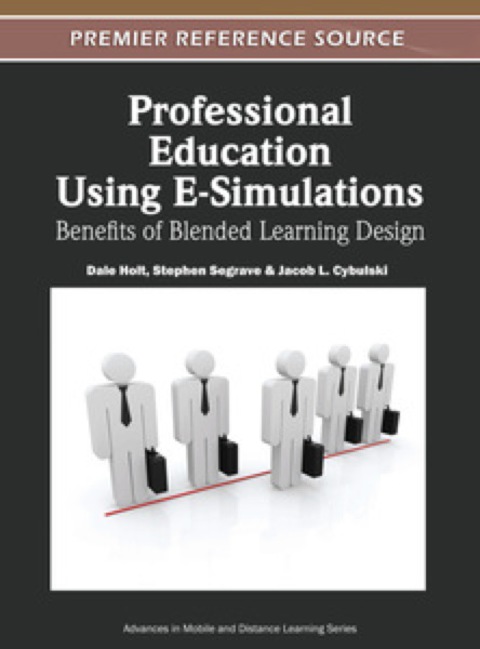 Cover image for book Professional Education Using E-Simulations