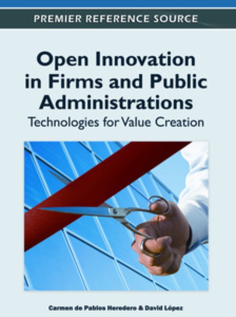 Cover image for book Open Innovation in Firms and Public Administrations: Technologies for Value Creation
