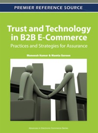 Cover image: Trust and Technology in B2B E-Commerce 9781613503539