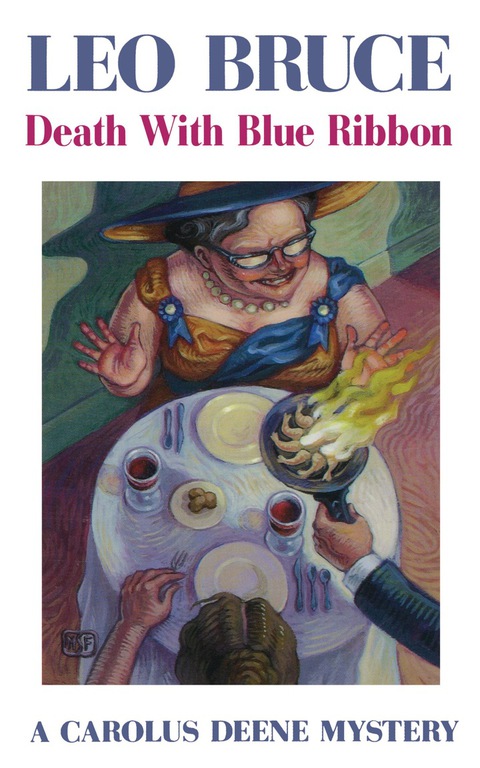 Cover image for book Death with Blue Ribbon