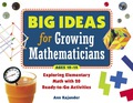 Big Ideas for Growing Mathematicians - Ann Kajander