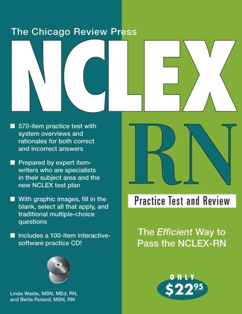 Cover image for book The Chicago Review Press NCLEX-RN Practice Test and Review