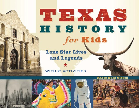 Cover image for book Texas History for Kids
