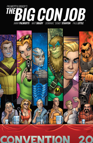 Palmiotti and Brady's The Big Con Job