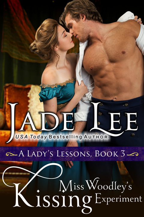 Cover image for book Miss Woodley's Kissing Experiment (A Lady's Lessons, Book 3)