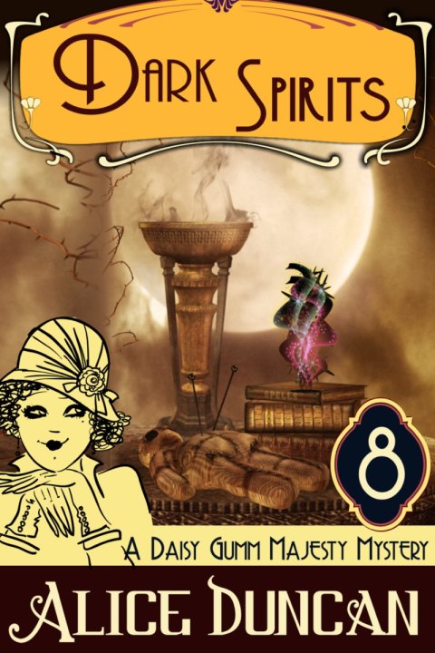 Cover image for book Dark Spirits (A Daisy Gumm Majesty Mystery, Book 8)