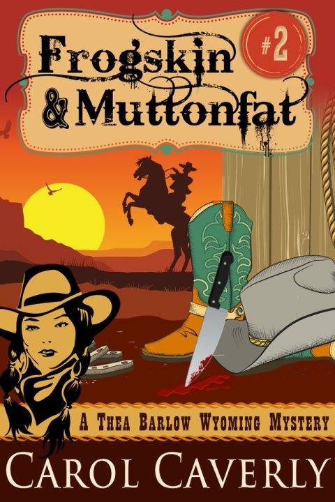 Cover image for book Frogskin and Muttonfat (A Thea Barlow Wyoming Mystery, Book Two)