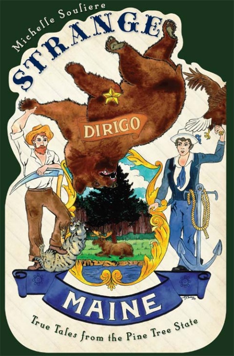 Cover image for book Strange Maine
