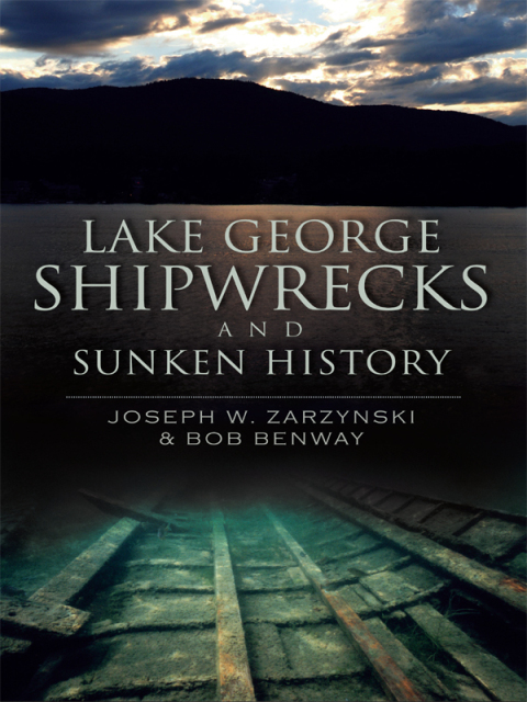 Cover image for book Lake George Shipwrecks and Sunken History