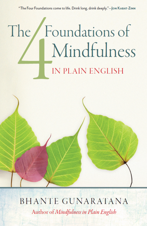 Cover image for book The Four Foundations of Mindfulness in Plain English