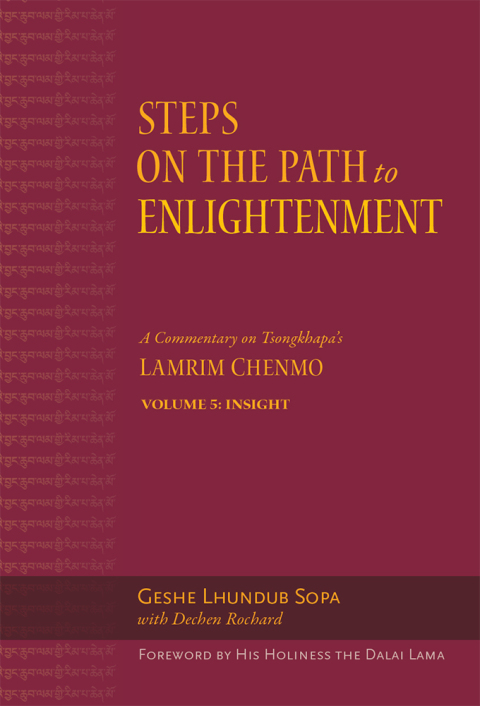 Cover image for book Steps on the Path to Enlightenment