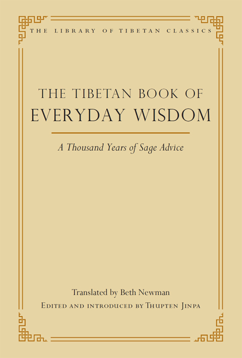 Cover image for book The Tibetan Book of Everyday Wisdom