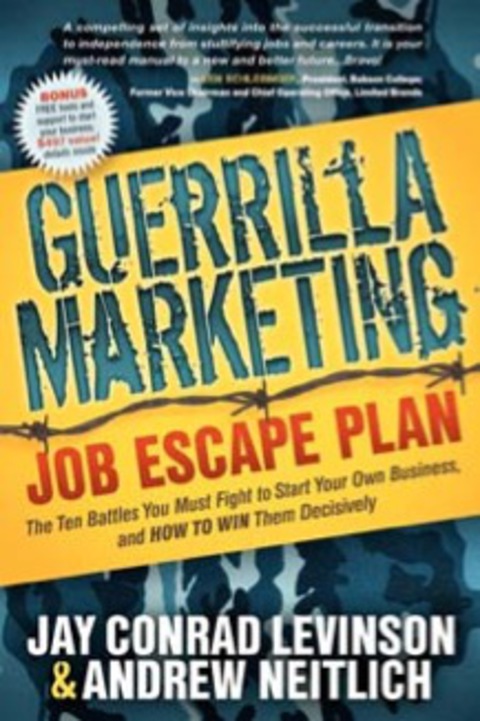 Cover image for book Guerrilla Marketing Job Escape Plan