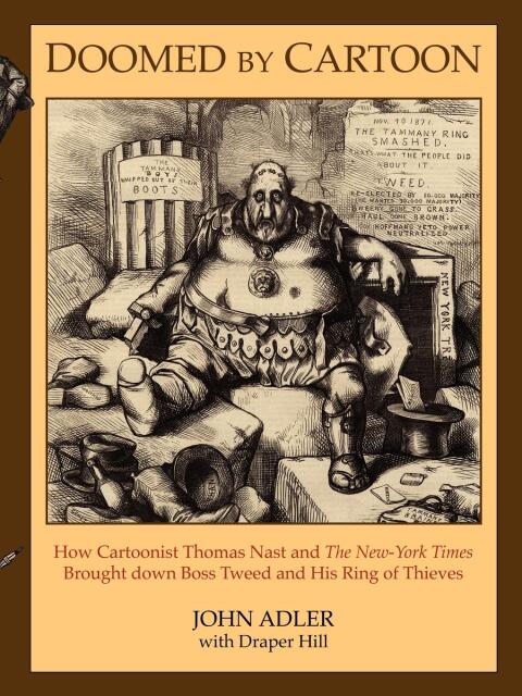 Cover image for book Doomed by Cartoon