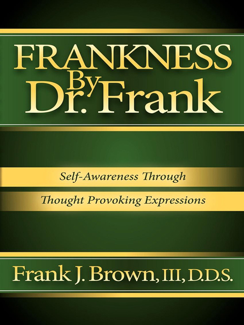 Cover image for book Frankness By Dr. Frank