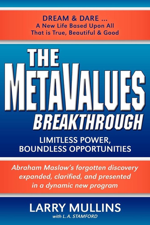 Cover image for book The Metavalues Breakthrough