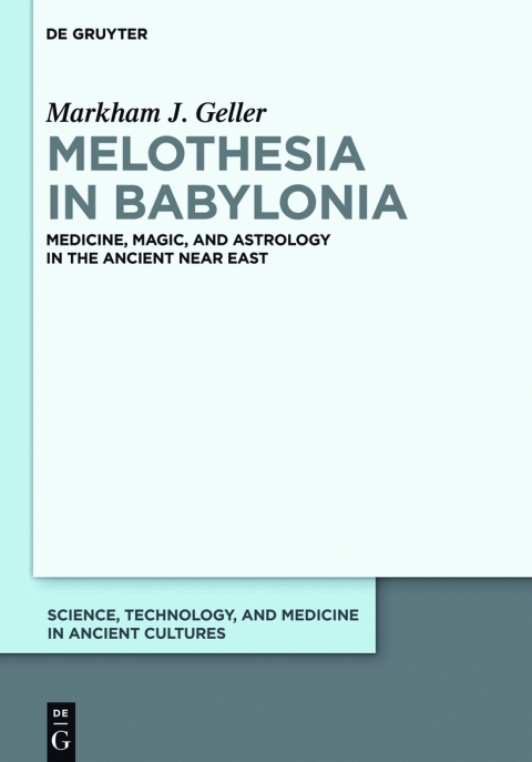 Cover image for book Melothesia in Babylonia