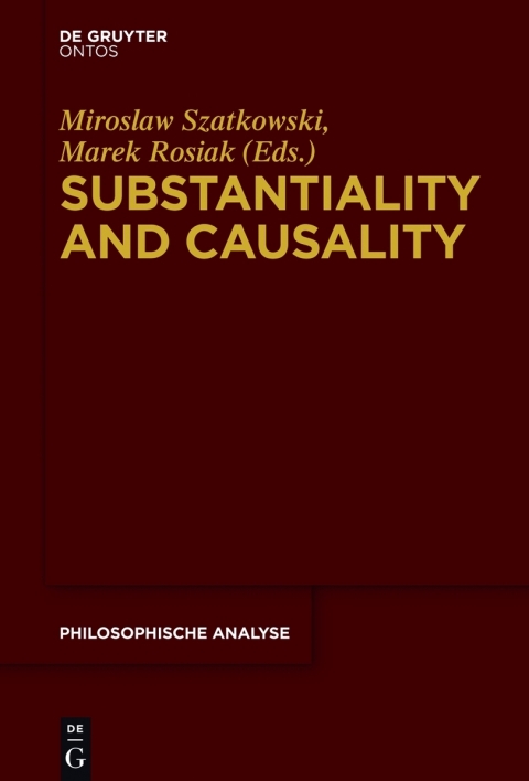 Cover image for book Substantiality and Causality