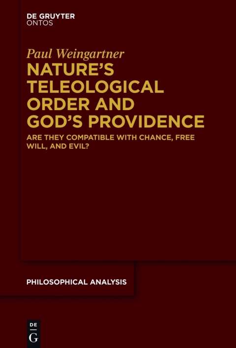 Cover image for book Nature’s Teleological Order and God’s Providence