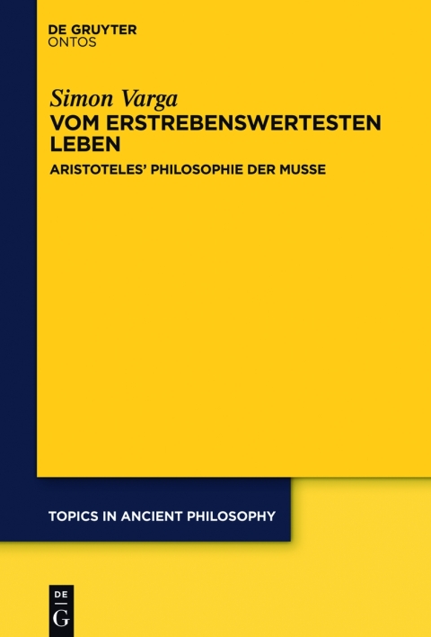 Cover image for book Vom erstrebenswertesten Leben