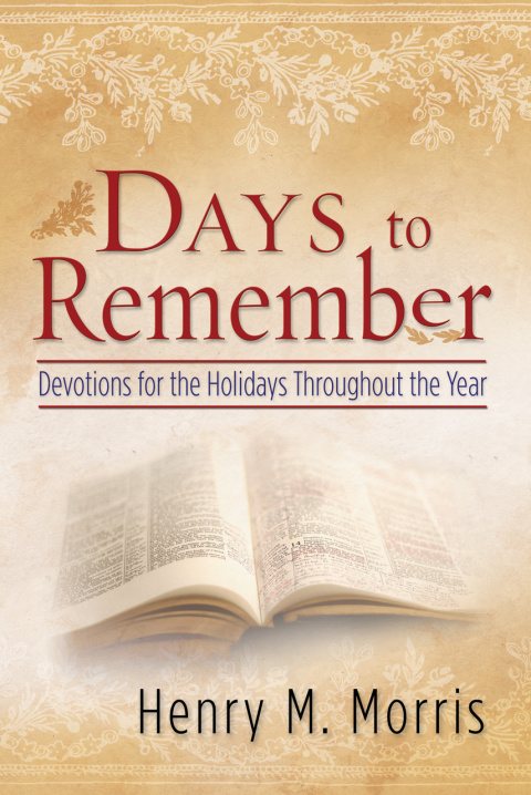 Cover image for book Days to Remember: Devoltions for the Holidays Throughout the Year